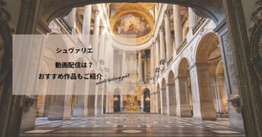 シュヴァリエの動画配信は？あらすじやおすすめ作品、視聴する方法もご紹介