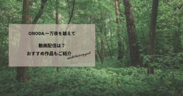 ONODA 一万夜を越えての動画配信は？あらすじやおすすめ作品、視聴する方法もご紹介