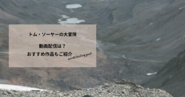 トム・ソーヤーの大冒険(1995)の動画配信や無料視聴は？あらすじやおすすめ作品、視聴する方法もご紹介