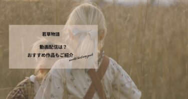 若草物語(1994)の動画配信や無料視聴は？あらすじやおすすめ作品、視聴する方法もご紹介