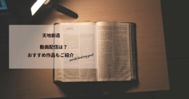 天地創造の動画配信や無料視聴は？あらすじやおすすめ作品、視聴する方法もご紹介